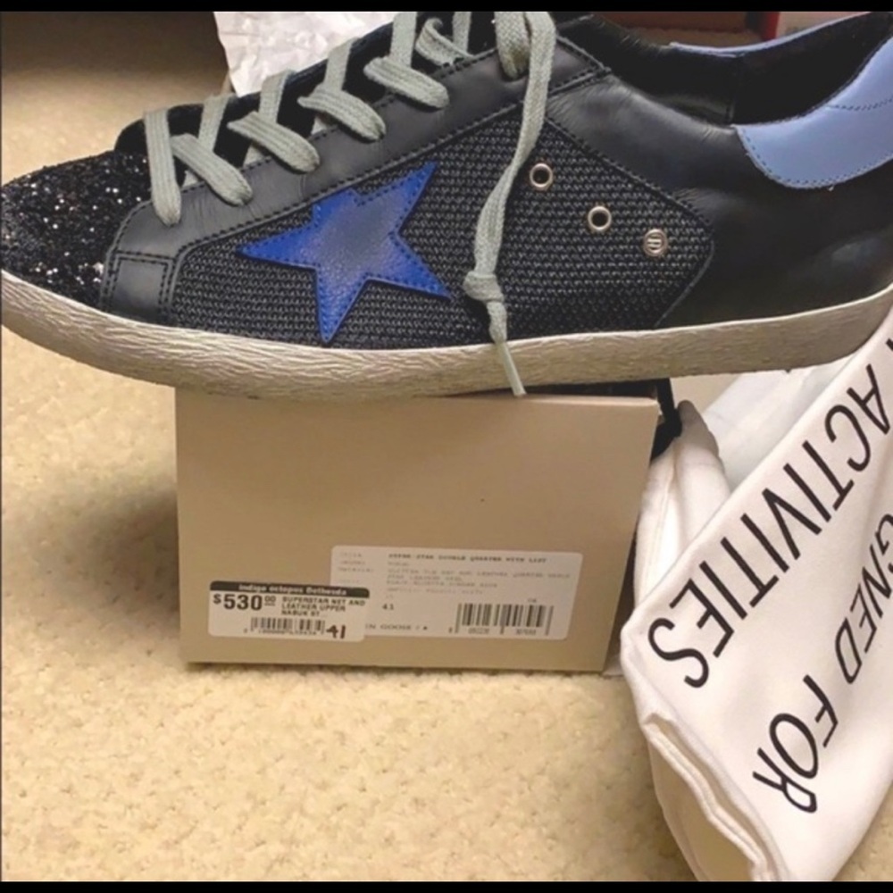 Super star black golden goose